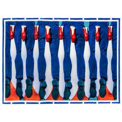 Made in Design Toiletpaper - Legs Rectangular Rug - 194 x 280 cm by Seletti Multicoloured