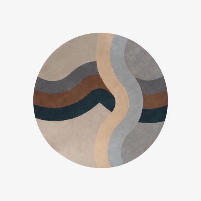 Made in Design Rug Rug - / Ø 250 cm - Hand-tufted by Kartell Multicoloured