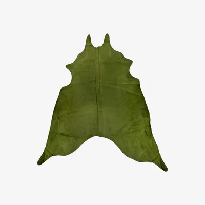 Made in Design Rug - Genuine cowhide / 4 m2 by Pols Potten Green