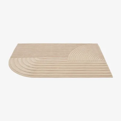 Made in Design Relevo Rug textile pink / 170 x 240 cm - Hand-tufted - Muuto