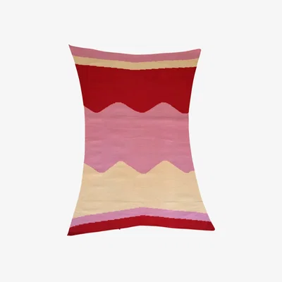 Made in Design Strawberry Milk Rug textile multicoloured / 90 x 55 cm - Handwoven - COLORTHERAPIS