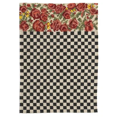 Made in Design Oaxaca Outdoor rug - / Hand-woven - 200 x 300 cm by Nanimarquina White/Black