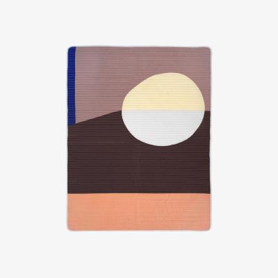 Made in Design Fie Plaid textile multicoloured / 130 x 180 cm - Quilted - BROSTE COPENHAGEN