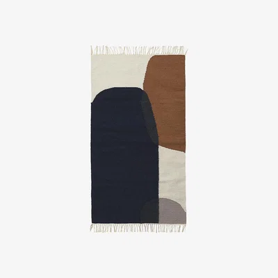 Made in Design Kelim Merge Rug - / Small - 80 x 140 cm by Ferm Living Multicoloured