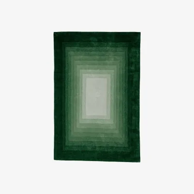 Made in Design Green Door Rug textile green / 210 x 140 cm - Hand-tufted - COLORTHERAPIS