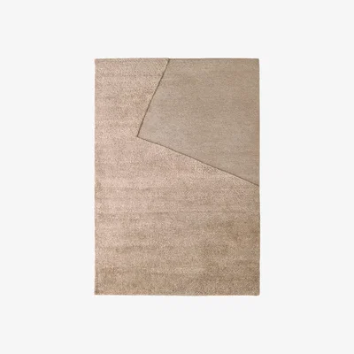 Made in Design Tapis Oblique D Pink Quartz tissu rose / 200 x 300 cm - Nanimarquina