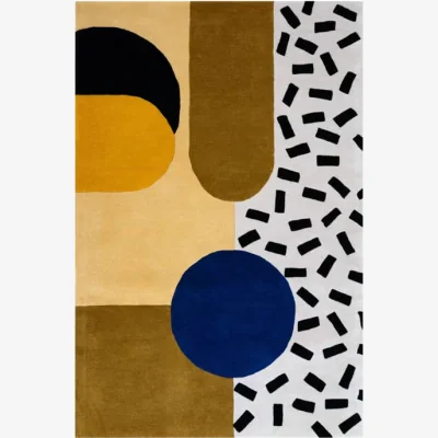 Made in Design Housewarming Party Rug textile multicoloured / 180 x 120 cm - Hand-tufted wool - COLORTHERAPIS