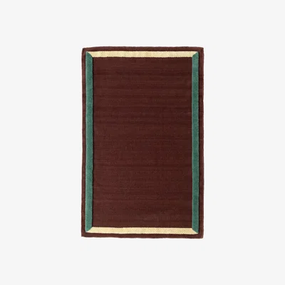 Made in Design Framed AP13 Rug - / 90 x 140cm by &tradition Red/Purple