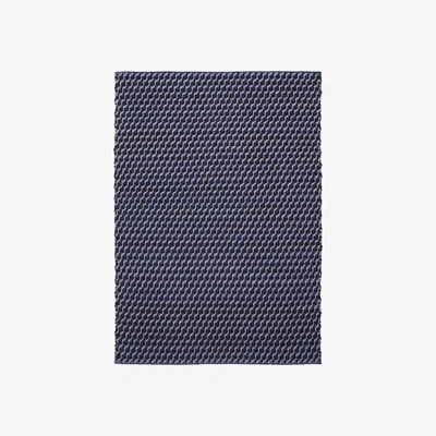 Made in Design Channel Rug textile blue / 140 x 200 cm - Handwoven - Hay