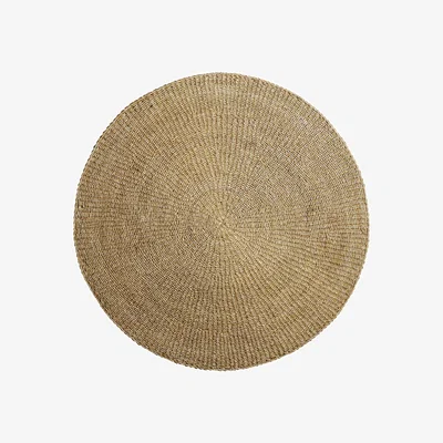 Made in Design Acen Rug cane & fibres beige / Ø 200 cm - Seagrass - Bloomingville