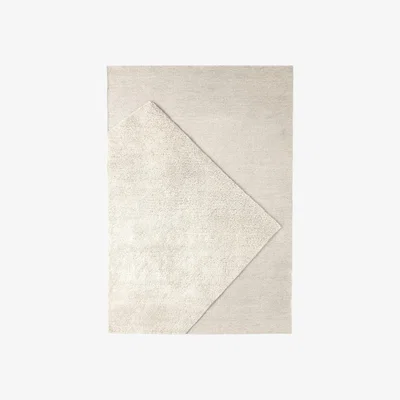 Made in Design Tapis Oblique A Ivory tissu beige / 170 x 240 cm - Nanimarquina