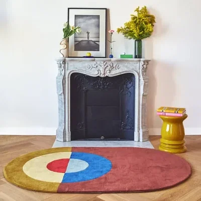 Made in Design Sunset Rug textile multicoloured / 240 x 170 cm - Hand-tufted - COLORTHERAPIS