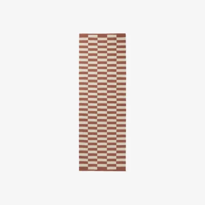 Made in Design Jane Rug textile brown / 70 x 200 cm - BROSTE COPENHAGEN