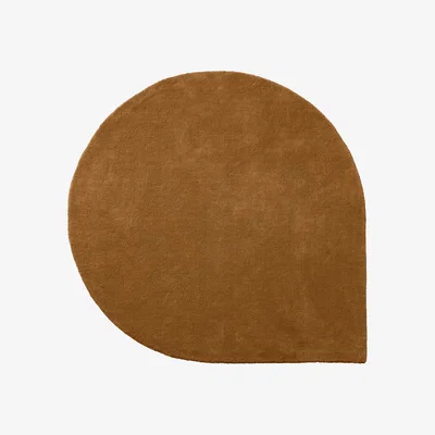 Made in Design Stilla Rug - / 160 x 130 cm - Tufté main by AYTM Yellow/Brown