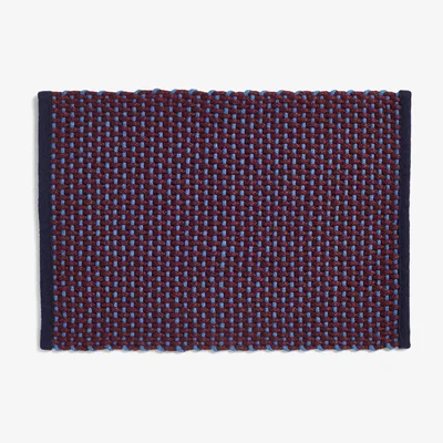 Made in Design Rug - / Jute & wool - 50 x 70 cm by Hay Purple