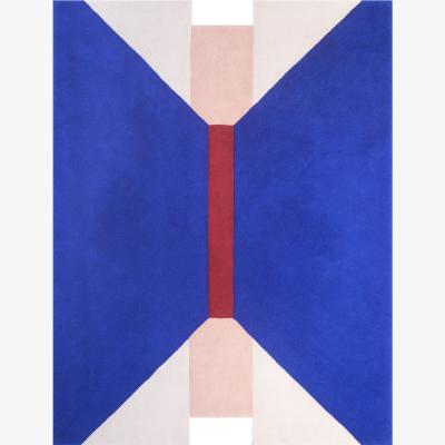 Made in Design Suprematisme Rug textile blue multicoloured / 180 x 250 cm - Hand-tufted - PINTON
