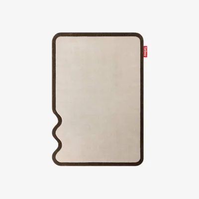 Made in Design Not Straight Large Rug textile beige / 200 x 290 cm - Fatboy