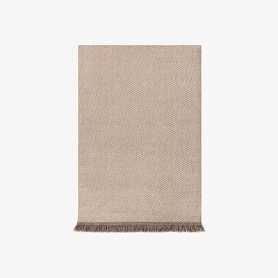 Made in Design Garden Layers Rug - / 180 x 240 cm by Gan White/Beige