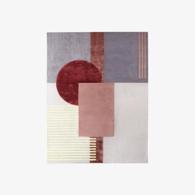 Made in Design Around colors Rug - / 230 x 300 cm - Hand-tufted by Wiener GTV Design Pink/Multicoloured