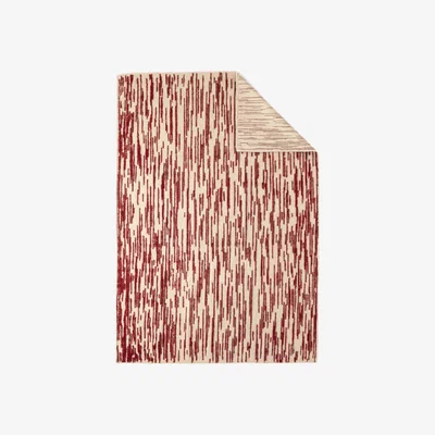 Made in Design Tapis Doblecara 3 tissu rouge / 170 x 240 cm - Nanimarquina