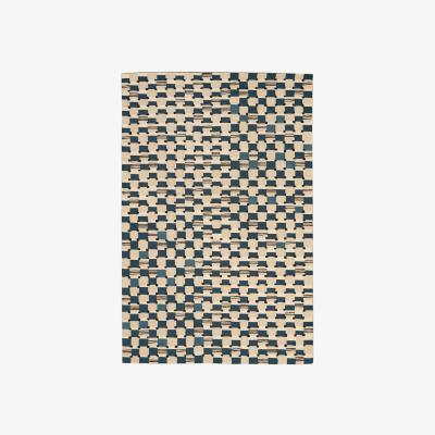Made in Design Damier Rug - / 170x240 by Maison Sarah Lavoine Blue