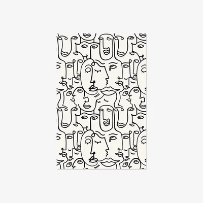 Made in Design Minorque Outdoor rug - / Vinyl - 99 x 150 cm by PÔDEVACHE White