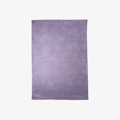 Made in Design Tapis Outline Small tissu violet / 170 x 240 cm - Tissé main - Pols Potten
