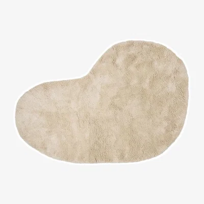 Made in Design Forma Large Rug textile white / Hand-tufted wool - 175 x 250 cm - Ferm Living