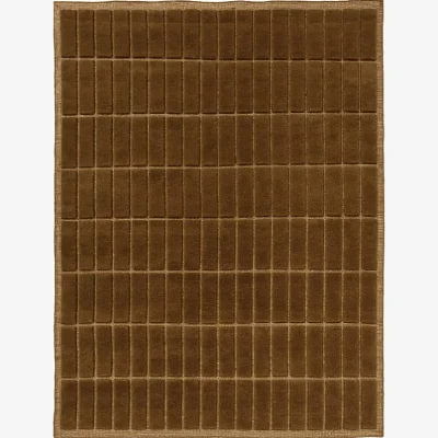 Made in Design Tile Rug textile brown / 170 x 240 cm - Hand-woven - Audo Copenhagen
