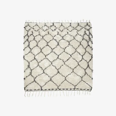 Made in Design Zena Rug - 180 x 180 cm by House Doctor White/Black