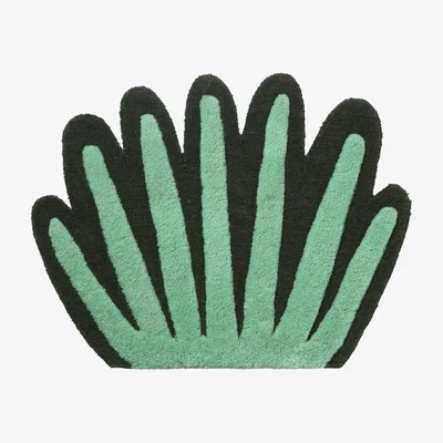 Made in Design Coral Rug - / Wall decoration - 55 x 64 cm by Ferm Living Green