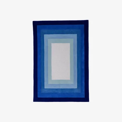 Made in Design Blue Lens Rug textile blue / 240 x 170 cm - Hand-tufted - COLORTHERAPIS