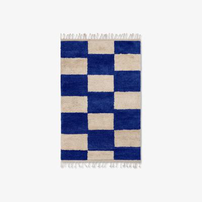 Made in Design Mara Large Rug - / 180 x 120 cm by Ferm Living Blue