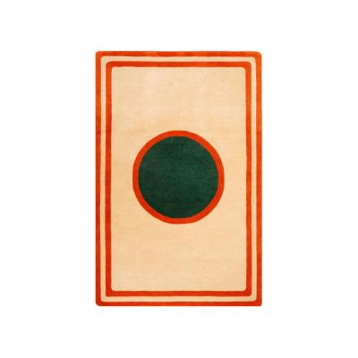 Made in Design Tenis Court Rug textile orange / 180 x 120 cm - Hand-tufted wool - COLORTHERAPIS