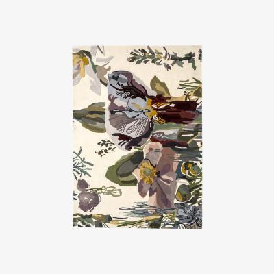 Made in Design Flora - Backyard Rug - / By Santoi Moix - 170 x 240 cm / Wool by Nanimarquina Multicoloured