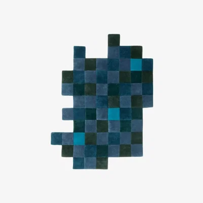 Made in Design Do-Lo-Rez Rug - 207 x 253 cm by Nanimarquina Blue