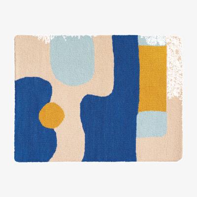 Made in Design Wispy Rug textile blue / 110 x 85 cm - & klevering