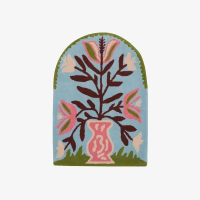 Made in Design Garden Views Wall decoration textile multicoloured / 77 x 55 cm - Limited Edition by Blumenhaus - COLORTHERAPIS