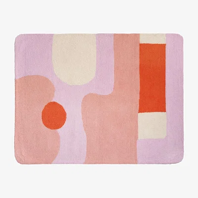 Made in Design Wispy Rug textile pink / 150 x 115 cm - & klevering