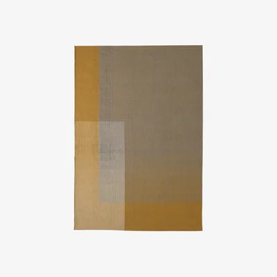 Made in Design Tapis Haze 1 tissu jaune / 200 x 300 cm - Nanimarquina