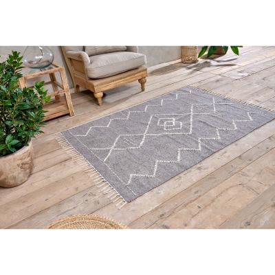 Nkuku Nkuku Lamandi Recycled Rug | Rugs | Grey | 120 x 180 cm