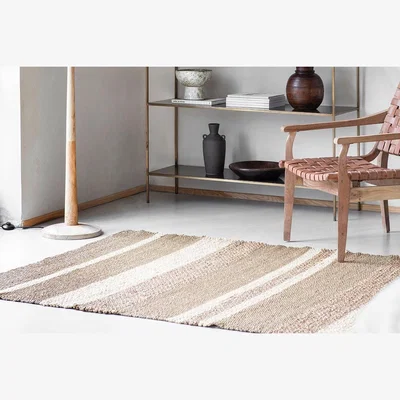 Nkuku Nkuku Udaipur Seagrass, Water Hyacinth And Corn Husk Leaf Rug | Rugs | Natural | 120X180 cm
