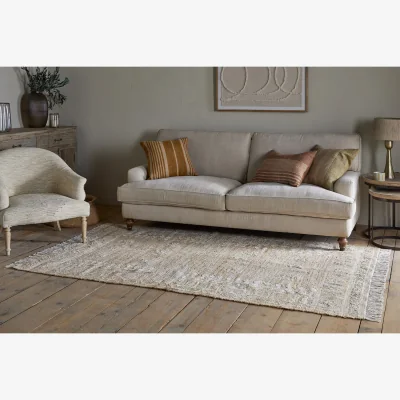 Nkuku nkuku Aqil Jute & Cotton Rug | Rugs | Natural | 200 x 300 cm