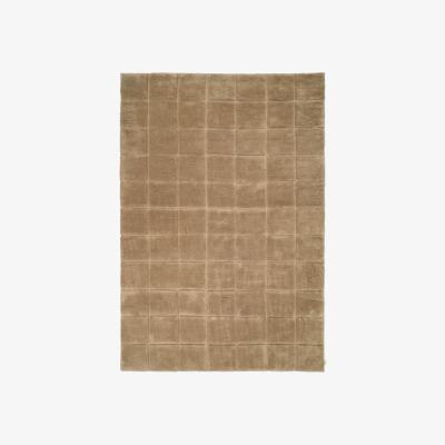 Nordic Nest Classic Collection Grid rug Wheat 200x300 cm