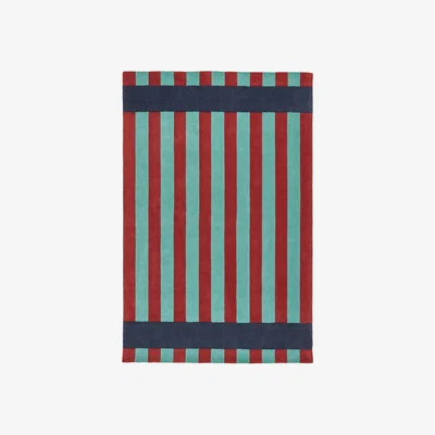 Nordic Nest Scandi Living Aisles wool carpet Green 200x300 cm