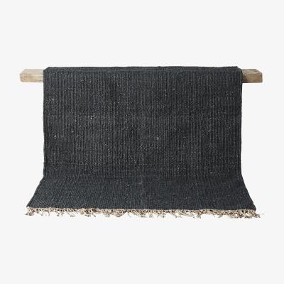 Nordic Nest Hemp rug black 200x300 cm