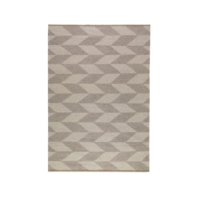 Nordic Nest Kateha Herringbone Weave rug Light beige 200x300 cm