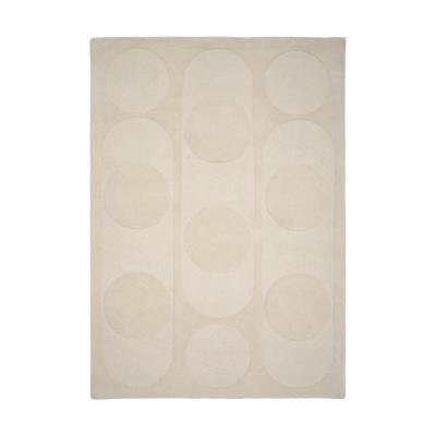 Nordic Nest Linie Design Orb Alliance wool carpet White. 140x200 cm