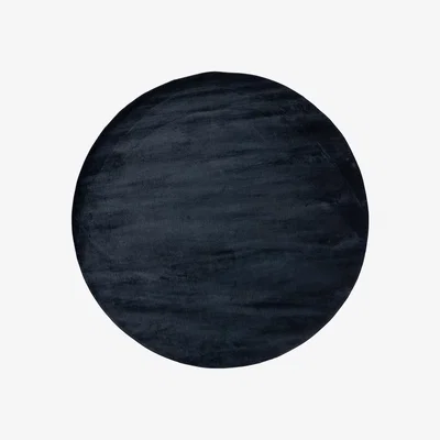 Nordic Nest Linie Design Lucens rug round Navy