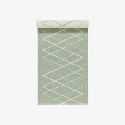 Nordic Nest Peak rug sage green 70x300 cm